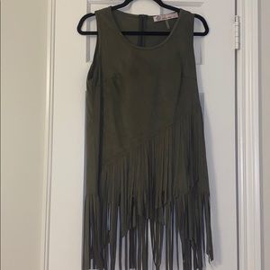 Fringe blouse